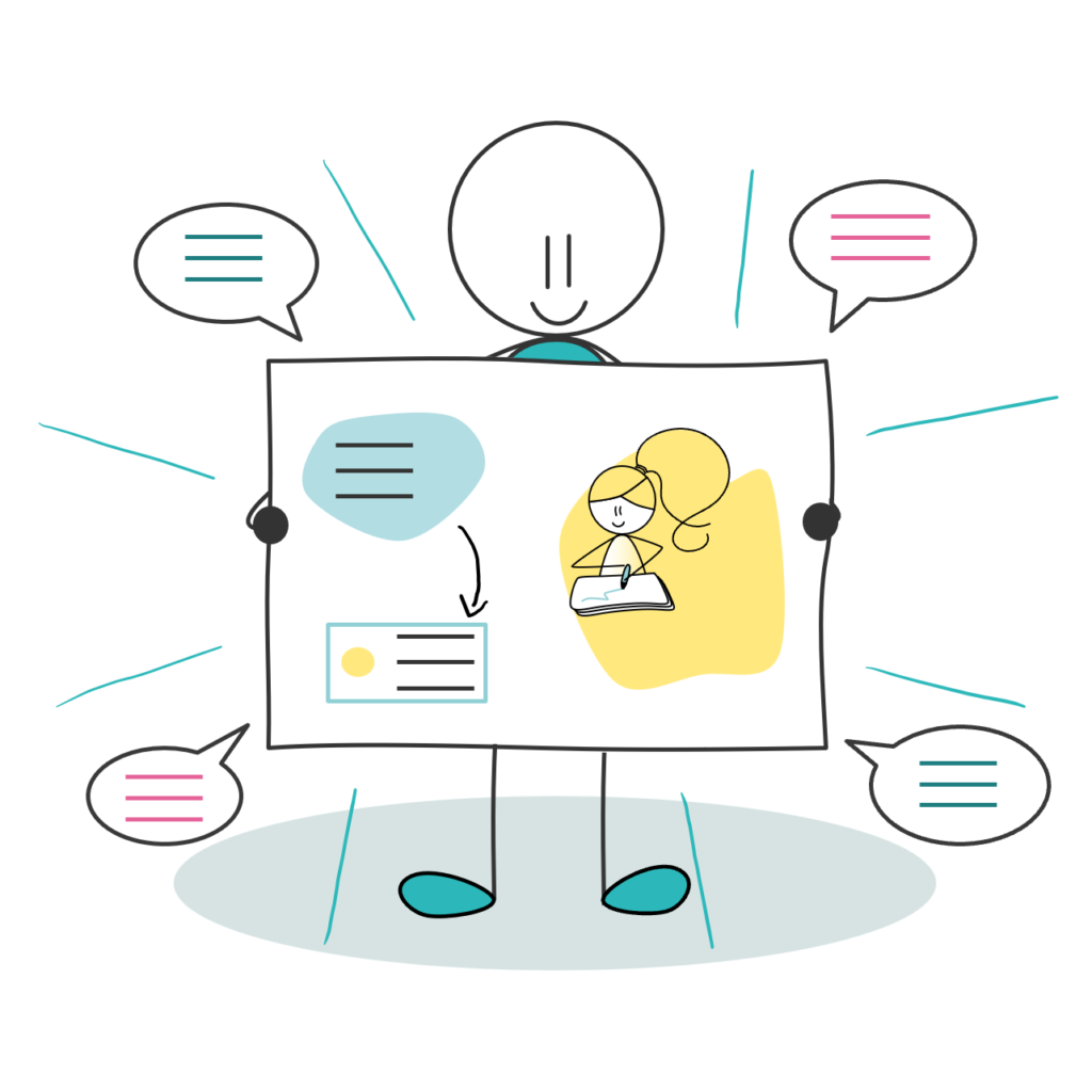 diensten visueel verslag | TEKEN IDEE