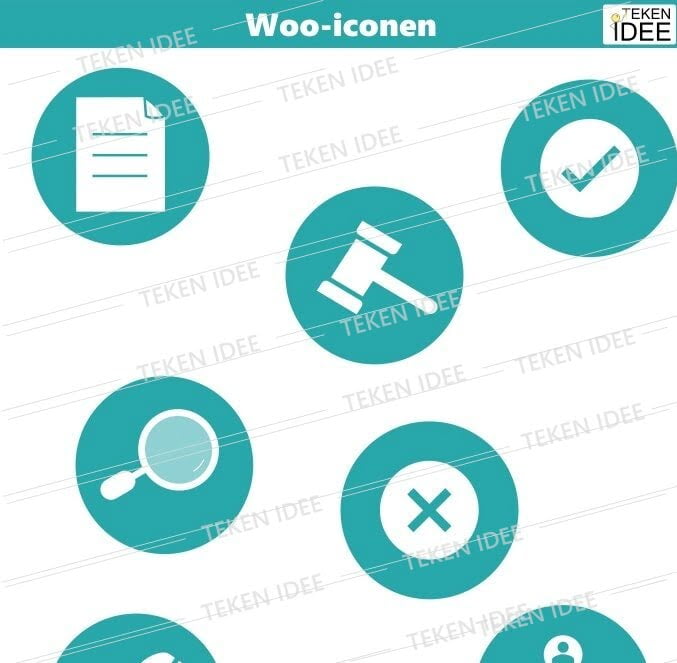 Woo-iconen voorbeeld