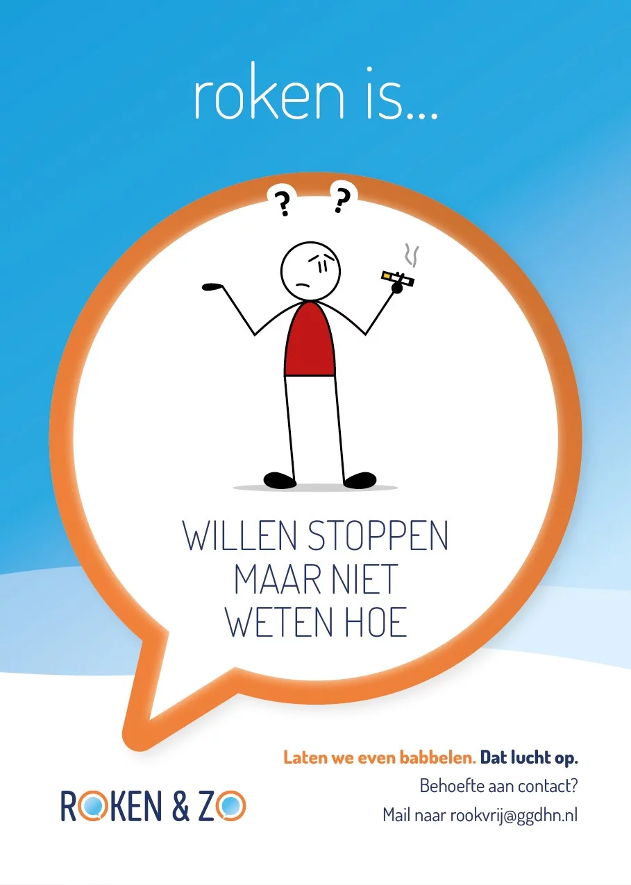 Roken en zo anti rook campagne TEKEN IDEE